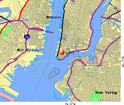 New York, NY (10271) map