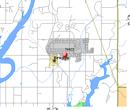 River Bottom, OK (74423) map