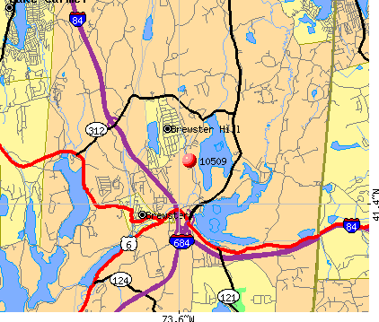 Peach Lake, NY (10509) map