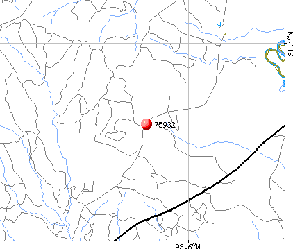 South Toledo Bend, TX (75932) map