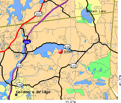North Salem, NY (10560) map