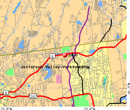 Shrub Oak, NY (10588) map