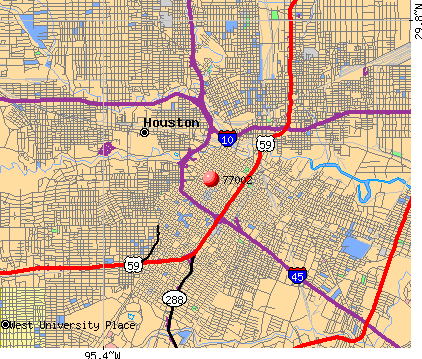 Houston Zip Code Map