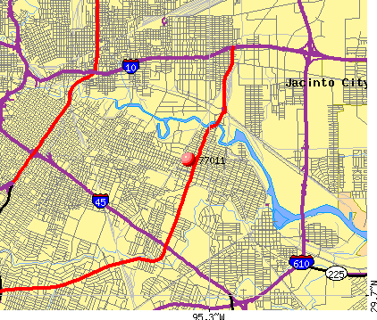 Houston Zip Code Map