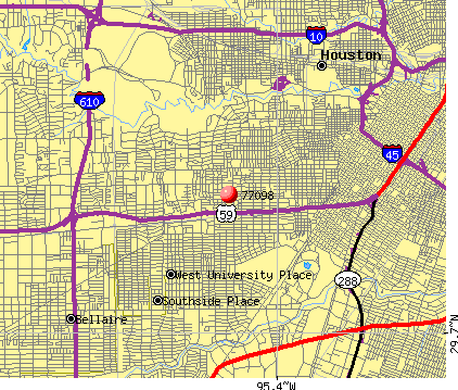 Houston Zip Code Map