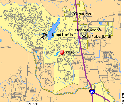 the woodlands tx zip code map 77380 Zip Code The Woodlands Texas Profile Homes Apartments the woodlands tx zip code map