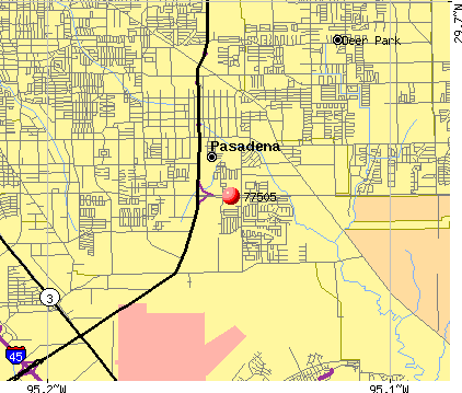 Pasadena Zip Code Map  My blog