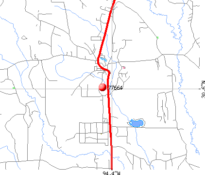 Warren, TX (77664) map
