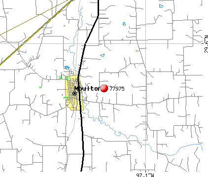 Moulton, TX (77975) map