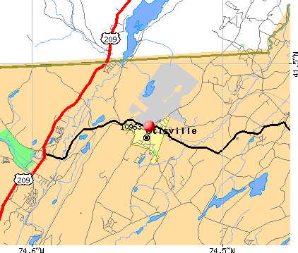 Otisville, NY (10963) map