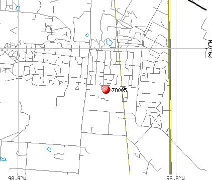 Bigfoot, TX (78005) map