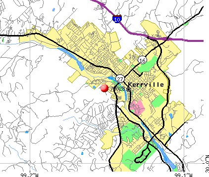Kerrville Texas Map