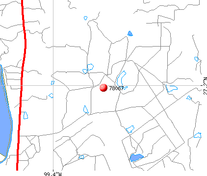 San Ygnacio, TX (78067) map