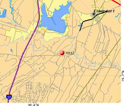 San Antonio, TX (78112) map