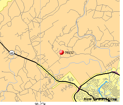 Canyon Lake, TX (78132) map