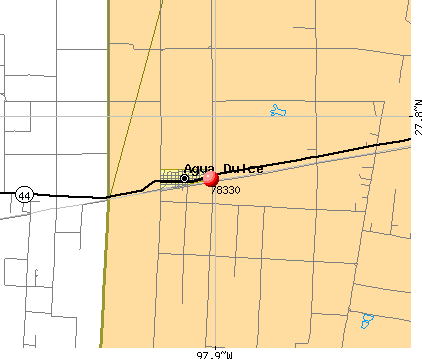 Agua Dulce, TX (78330) map