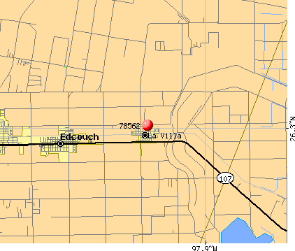 La Villa, TX (78562) map
