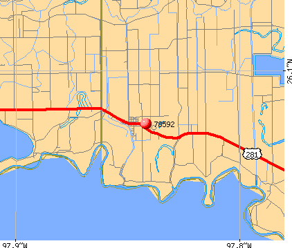 Santa Maria, TX (78592) map