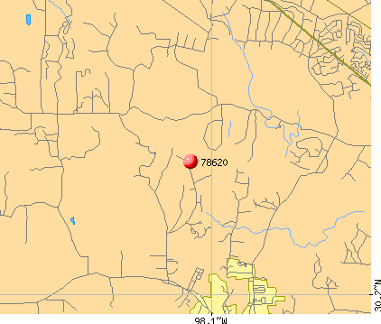 Dripping Springs, TX (78620) map