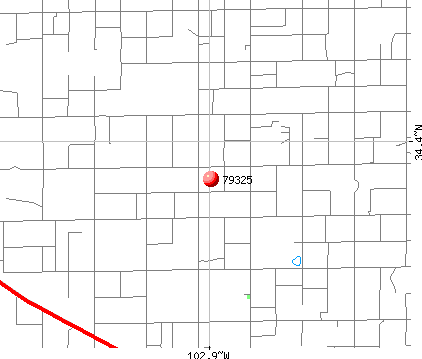 Farwell, TX (79325) map