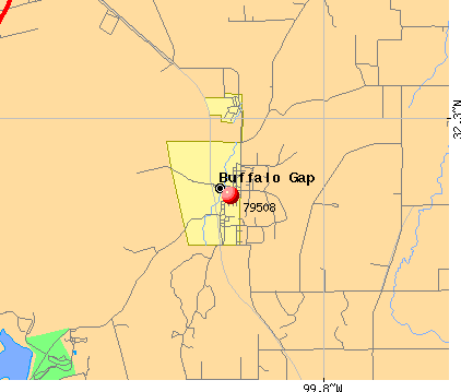 Buffalo Gap, TX (79508) map