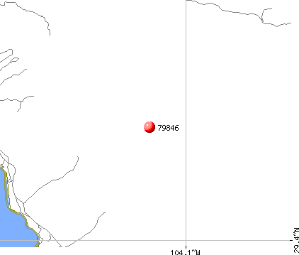 Redford, TX (79846) map