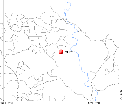 Study Butte-Terlingua, TX (79852) map