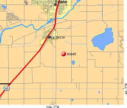 La Salle, CO (80645) map
