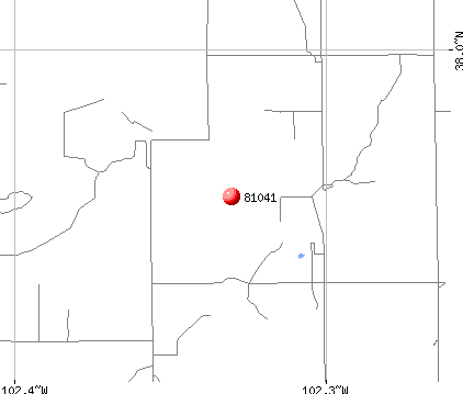 Granada, CO (81041) map