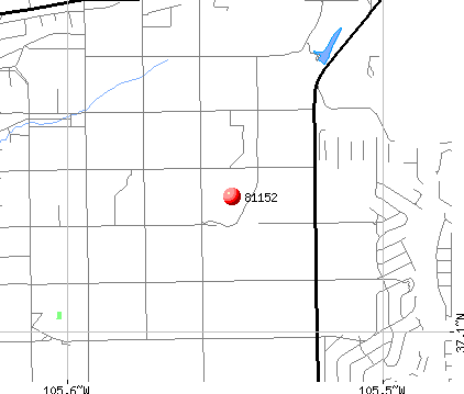 San Luis, CO (81152) map