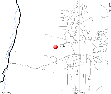 Cotopaxi, CO (81223) map