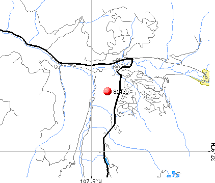 Telluride, CO (81435) map