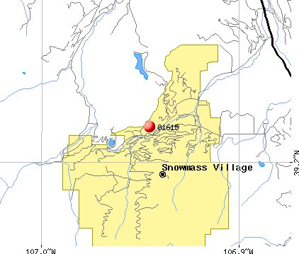 Snowmass Village, CO (81615) map