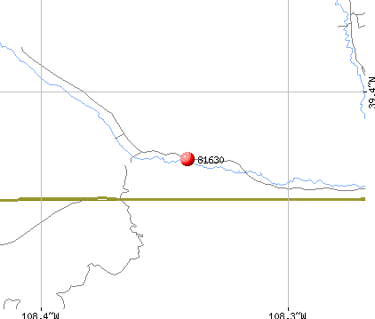 De Beque, CO (81630) map