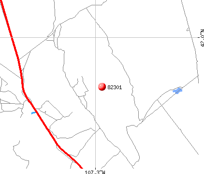 Rawlins, WY (82301) map