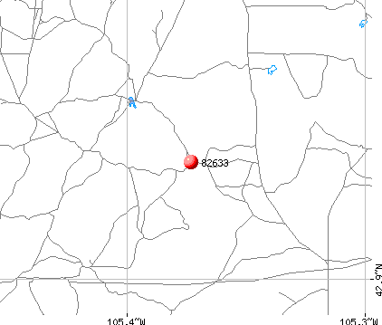 Douglas, WY (82633) map