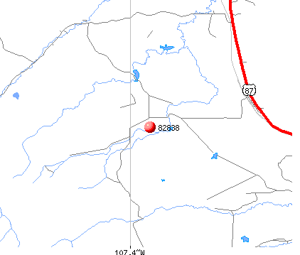 Parkman, WY (82838) map