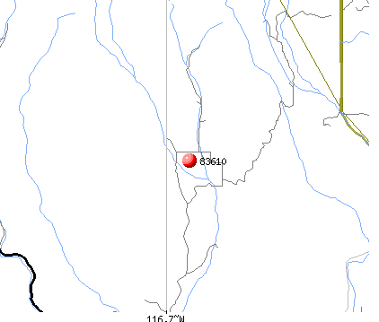 Cambridge, ID (83610) map