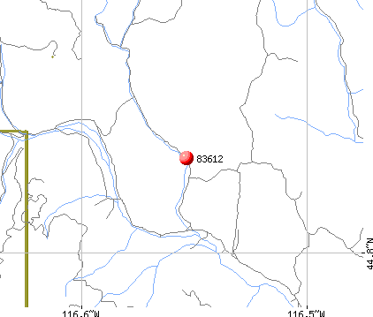 Council, ID (83612) map
