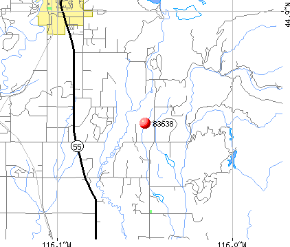 McCall, ID (83638) map