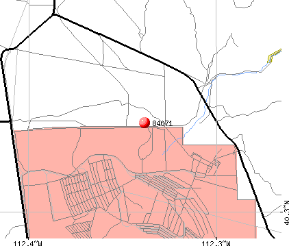 Stockton, UT (84071) map