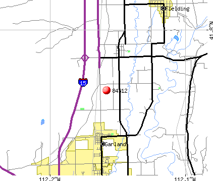 Garland, UT (84312) map