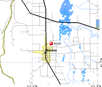 Mendon, UT (84325) map