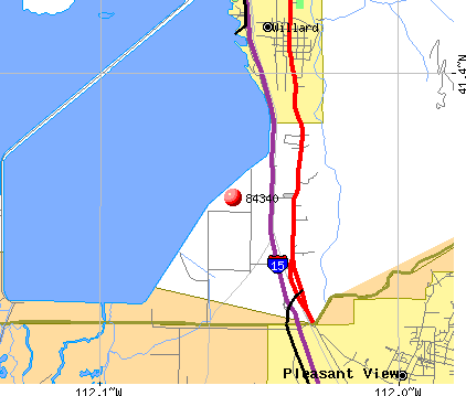 South Willard, UT (84340) map