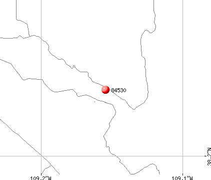 La Sal, UT (84530) map