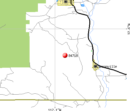 Cannonville, UT (84718) map
