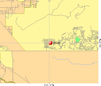 Phoenix, AZ (85045) map