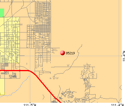 Gold Camp, AZ (85219) map