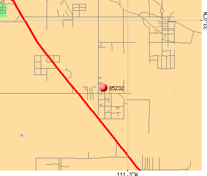 Florence, AZ (85232) map