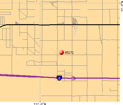 Stanfield, AZ (85272) map